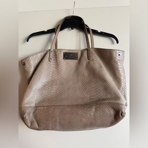Rebecca Minkoff Leather Tan Tote Bag